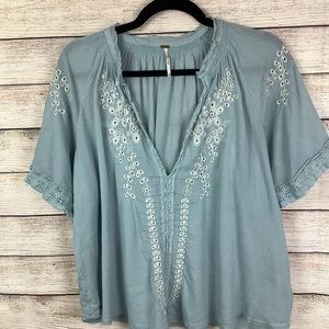 Free People Dahlia blouse
